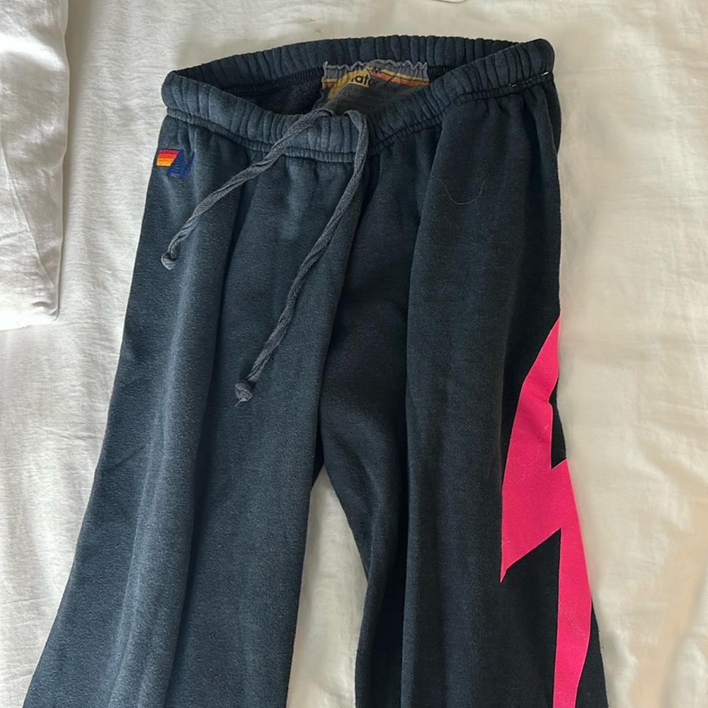 Aviator nation lightning bolt sweats